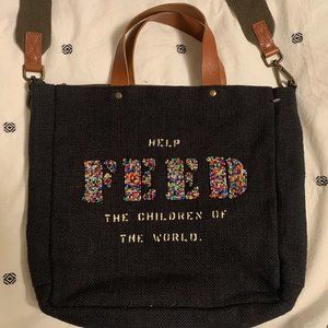 FEED Artisan Beaded Crossbody Bag -  NWOT